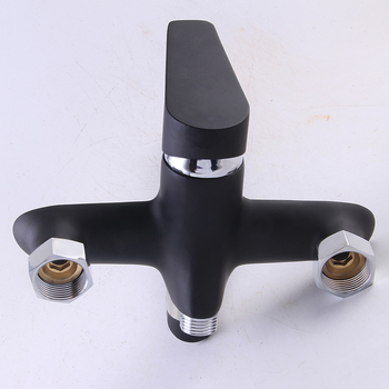 Robinet de duș din aliaj de zinc, cu cartuș ceramic, montaj pe perete, finisaj electroplacat