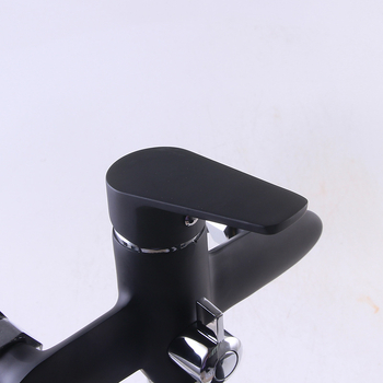 Robinet de duș din aliaj de zinc, cu cartuș ceramic, montaj pe perete, finisaj electroplacat