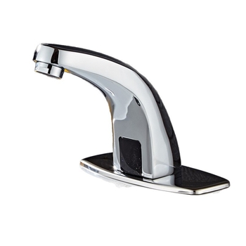 Robinet senzor pentru chiuvetă – deschidere inductivă, corp din cupru, model Xm-8801, montaj tip bazin, dublă construcție