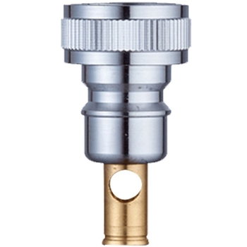 Xiongxin King Conector de oprire apă pentru maşina de spălat, adaptor universal cu 4 puncte, corp din cupru, model 266, 0–80°C, montaj în spirală