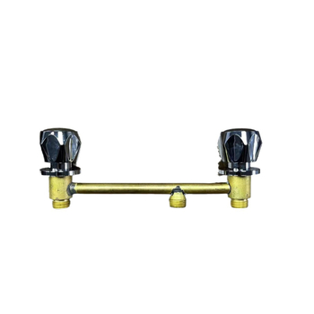 Robinet pentru bazin de baie pentru picioare, corp din cupru, miez ceramic al valvei, construcție duplex