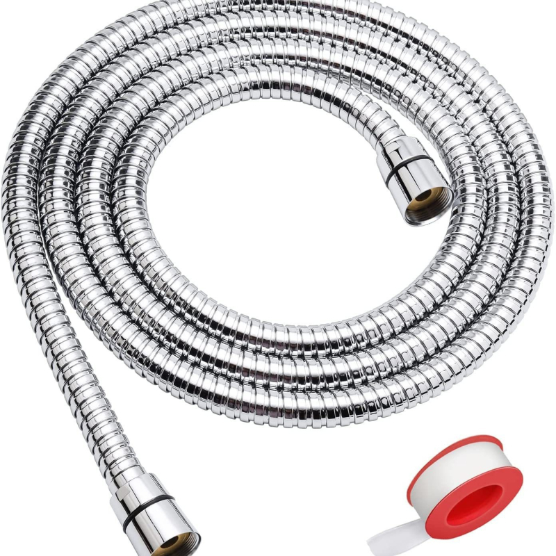 Duș de mână pătrat cu 6 funcții, ABS, conexiune filet, electroplacare