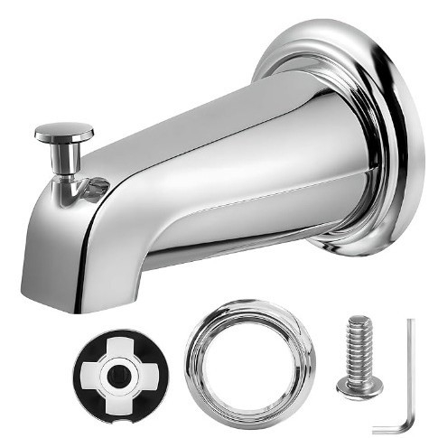 Robinet de cadă încastrat, cu jet tras în jos, model 80019, aliaj de zinc, CUPC certificat, montaj filet
