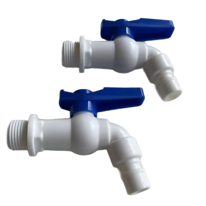 Plastična kuhinjska slavina s kugličnim ventilem, velik protok, brzo otvaranje, model 004/006
