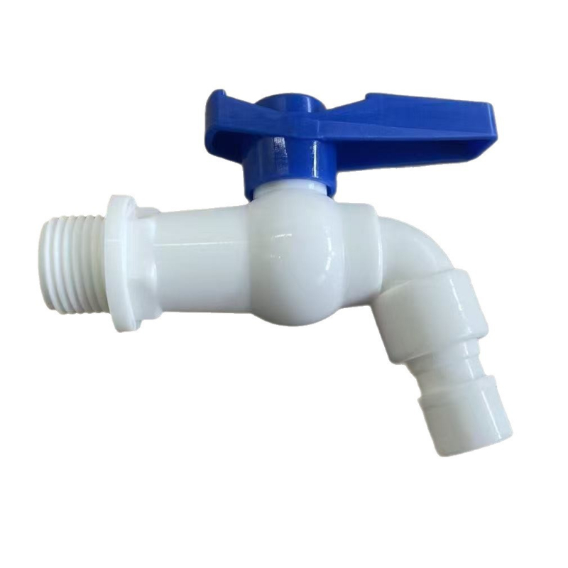 Plastična kuhinjska slavina s kugličnim ventilem, velik protok, brzo otvaranje, model 004/006