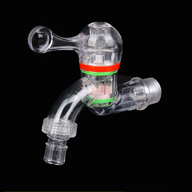 PC prozirni kuhinjski slavina – navojni spoj, plastično tijelo, -25 do 100°C, 1.6 MPa