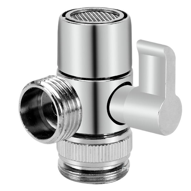 Месингов разделител за кран с керамичен диск клапан, еднотипен, за свързване към пералня, CE сертифициран