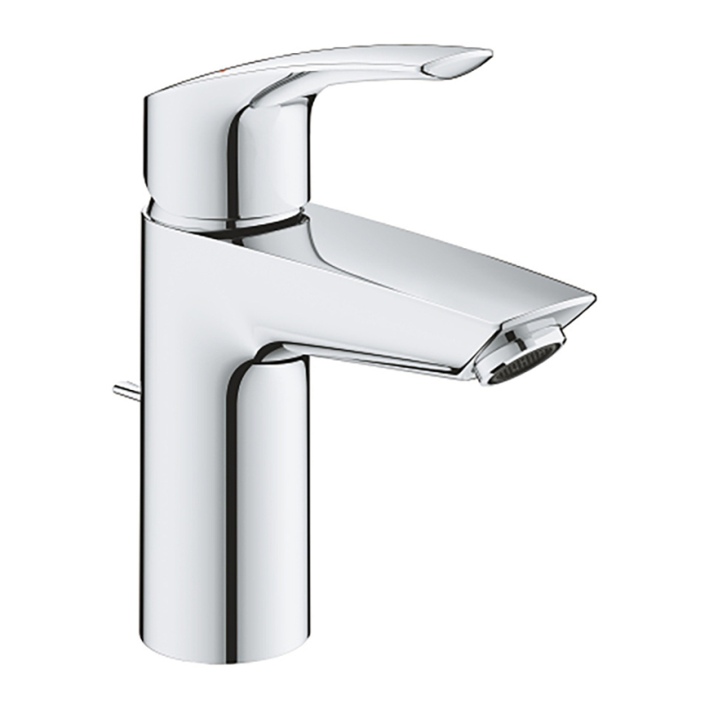 Jednoručni slavina za umivaonik Grohe 33265003 — mesing, keramički disk ventil, elektroplatiranje, slavina za umivaonik, promjer ulaza/izlaza 112