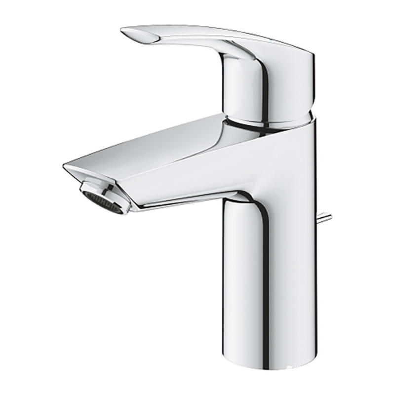 Jednoručni slavina za umivaonik Grohe 33265003 — mesing, keramički disk ventil, elektroplatiranje, slavina za umivaonik, promjer ulaza/izlaza 112