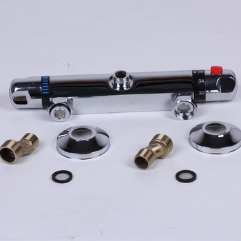 Смесител за душ с меден корпус, модел 888, работна температура 0–80°C, вход и изход 25 мм