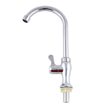 Konyhai mosogatócsaptelep műanyag testtel, kerámiás szeleppel, elektroplattált bevonattal, ülő típusú felszerelés, kulcsos nyitás