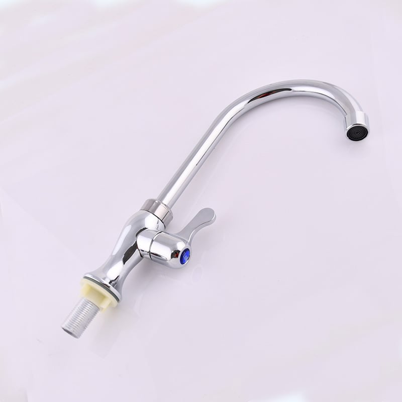 Konyhai mosogatócsaptelep műanyag testtel, kerámiás szeleppel, elektroplattált bevonattal, ülő típusú felszerelés, kulcsos nyitás