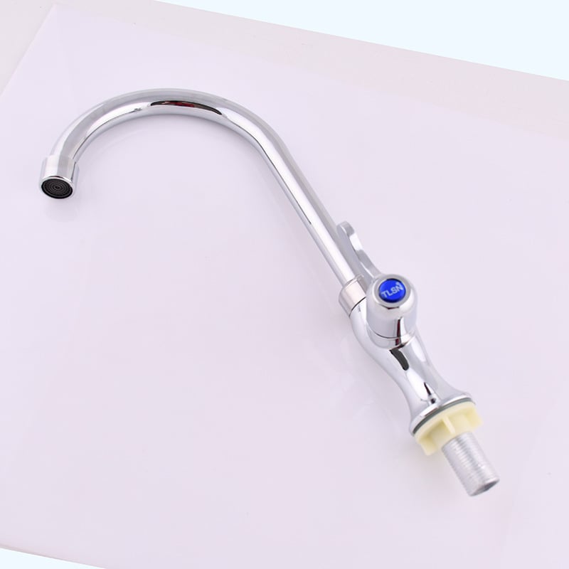 Konyhai mosogatócsaptelep műanyag testtel, kerámiás szeleppel, elektroplattált bevonattal, ülő típusú felszerelés, kulcsos nyitás