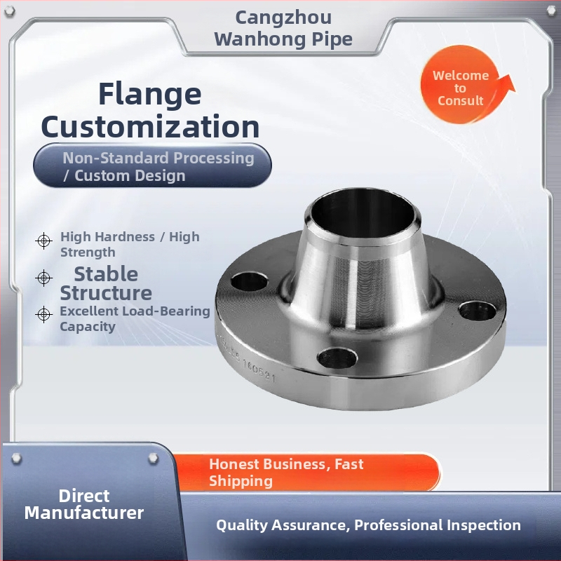 Oceľová príruba pre zváranie, horizontálneho typu, model A987, značka Wanhong