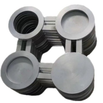 Rozsdamentes acélból készült blind flanx, axiális típus, hegesztett csatlakozás, AAA osztály, nagy nyomásállóság, HG/T21547-2016