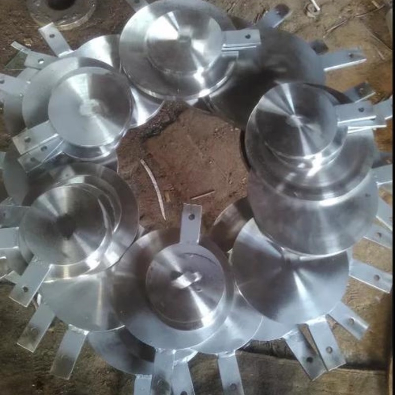 Rozsdamentes acélból készült blind flanx, axiális típus, hegesztett csatlakozás, AAA osztály, nagy nyomásállóság, HG/T21547-2016