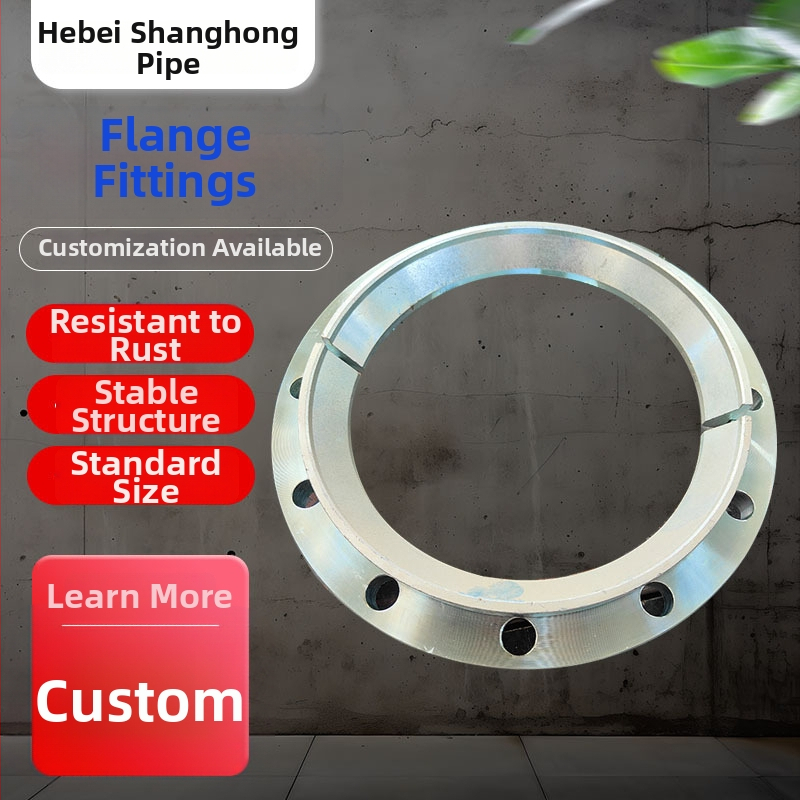 Uhlová oceľová flanša – axiálny typ, zvárané pripojenie, národný štandard, odolnosť voči korózii a vysokému tlaku