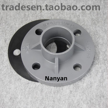 PVC príruba pre rúry – PN1.0, priečny typ, závitové spojenie, odolnosť voči korózii a vysokému tlaku, Národný štandard