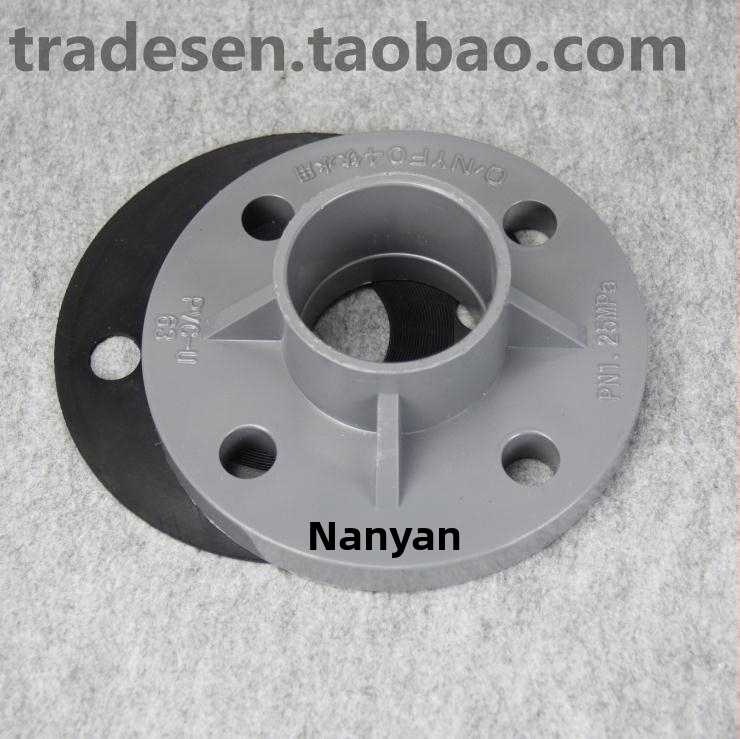 PVC príruba pre rúry – PN1.0, priečny typ, závitové spojenie, odolnosť voči korózii a vysokému tlaku, Národný štandard