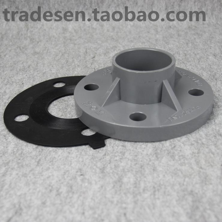 PVC príruba pre rúry – PN1.0, priečny typ, závitové spojenie, odolnosť voči korózii a vysokému tlaku, Národný štandard