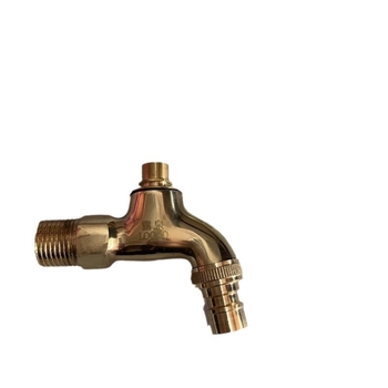 Falra szerelt mosógép csap, réz anyagú, indukciós nyitás, kerámia korongos szelep, egységsejt konstrukció, elektroplazált felület, Luquan Bathroom