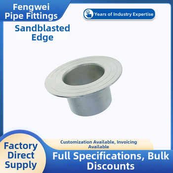 Transverzné zvárané priemyselné potrubné spojenie s prírubou, 304 nerezová oceľ, model Roll Sand Flanging, vysokotlaková odolnosť.