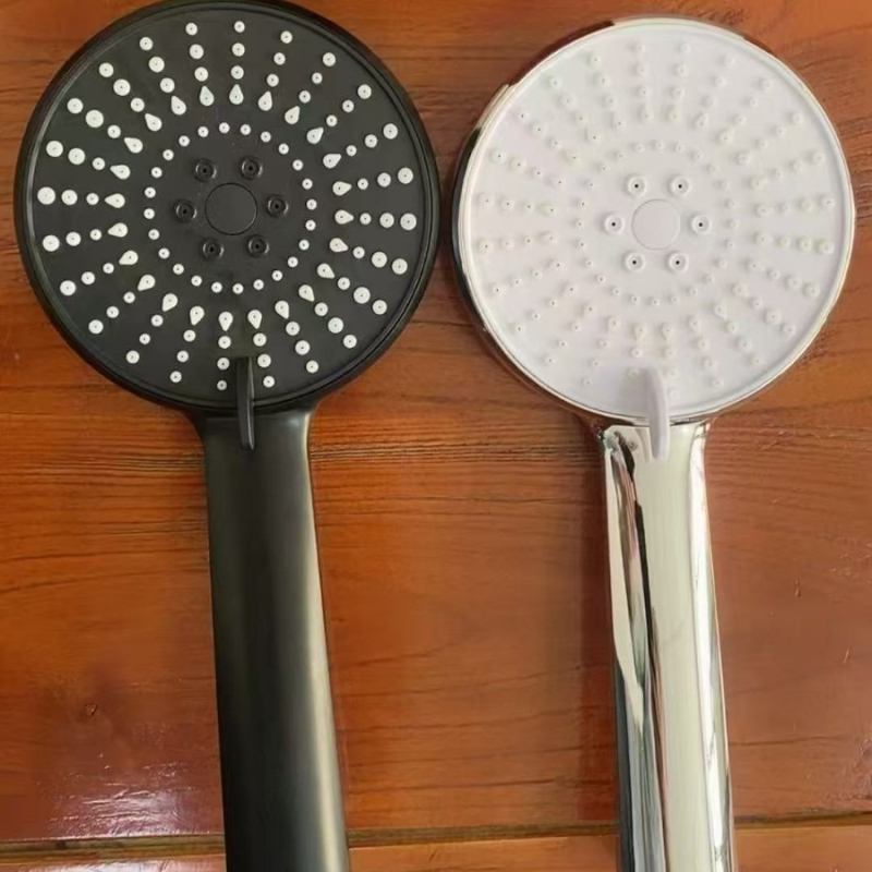 Prijenosni ručni set tuša s funkcijama raspršivanja i kiše, plastični materijal, okrugla glava, model 003, radna temperatura 0–90°C