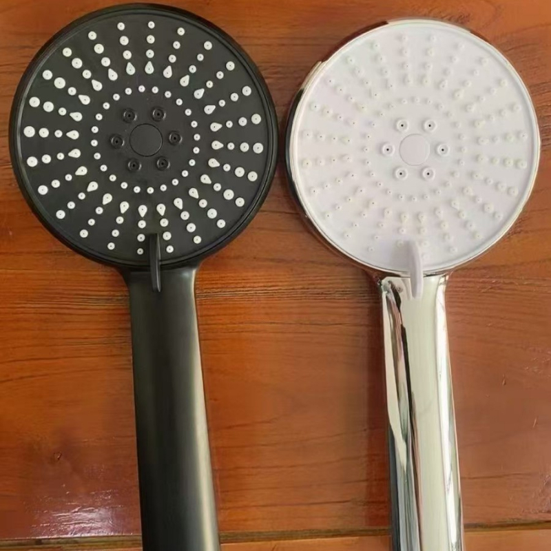 Prijenosni ručni set tuša s funkcijama raspršivanja i kiše, plastični materijal, okrugla glava, model 003, radna temperatura 0–90°C