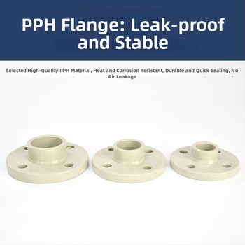 Φλάντζα PPH αξονικής διάταξης, σύνδεση με βίδες, ανθεκτικό στη διάβρωση και σε υψηλή πίεση, DN15-80