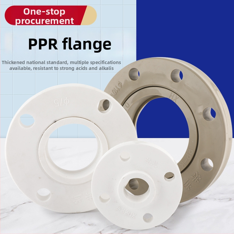 PPR príruba, axiálny typ, závitové pripojenie, 2,5 MPa, Národný štandard