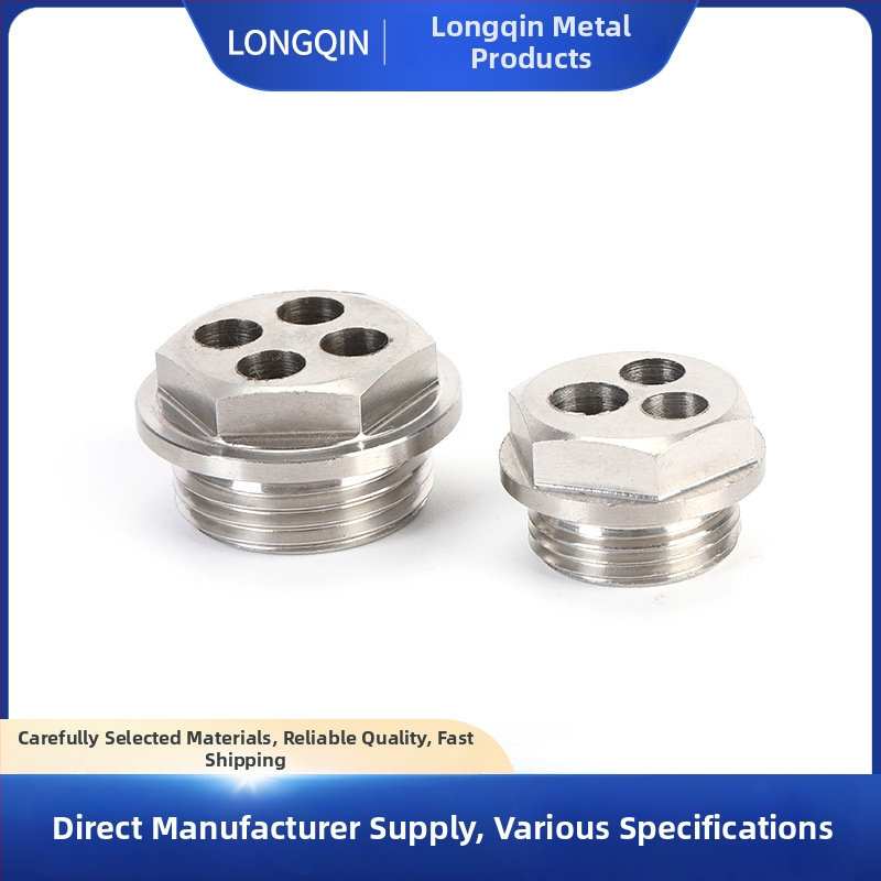 Flanșă electrică hexagonală pentru încălzire, oțel inoxidabil, tip unghiular, conectare prin șuruburi, brand Long Qin