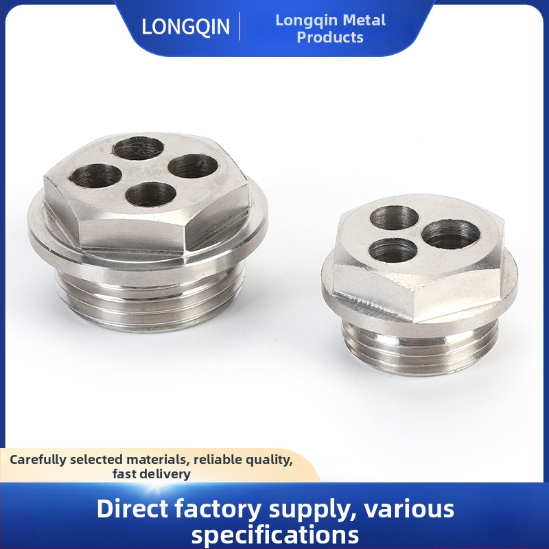 Flanșă electrică hexagonală pentru încălzire, oțel inoxidabil, tip unghiular, conectare prin șuruburi, brand Long Qin