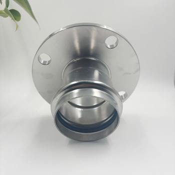 Flanșă din oțel inoxidabil orizontală, model 12F, diametru 16 mm, cu conectare prin clemă