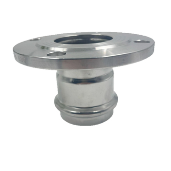 Flanșă din oțel inoxidabil orizontală, model 12F, diametru 16 mm, cu conectare prin clemă