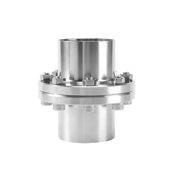 Flanșă de sudură din oțel inoxidabil 316L/304, sterilă, lungă, tip axial