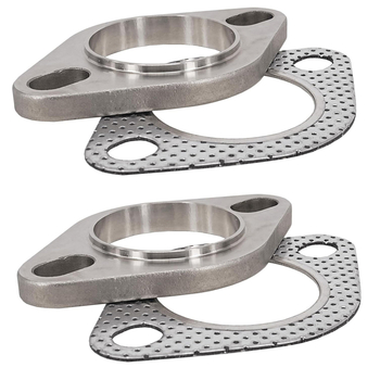 Kit de conectare cu flanșă pentru evacuare, garnitură, oțel inoxidabil, diametru 2 inch, conexiune prin șuruburi