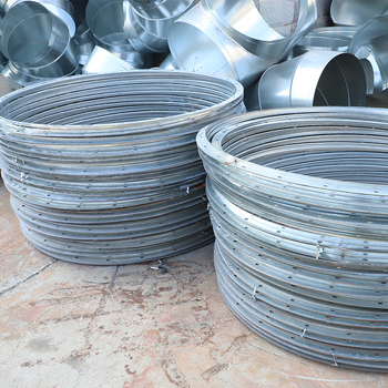 SJ-07 flan tömítés, galvanizált vagy rozsdamentes acélból, hegesztett csatlakozás, magas összenyomási szilárdság, osztály A