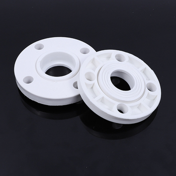 Flanșă PPR pentru conducte, tip divizabil, complet din plastic, conectare prin sudură, material: PPR + oțel inoxidabil, model: flanșă PPR