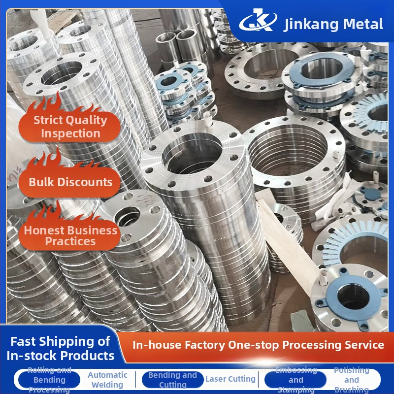 Hegesztett rozsdamentes acél flánsz, oldaltípus, csatlakozás hegesztéssel, korrózióálló, nagy nyomásállóság, jó rugalmasság