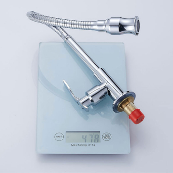 Konyhai rozsdamentes acél hidegvíz csap, modell YP-K8791, 2 cm bemenet/kimenet, csiszolt felület