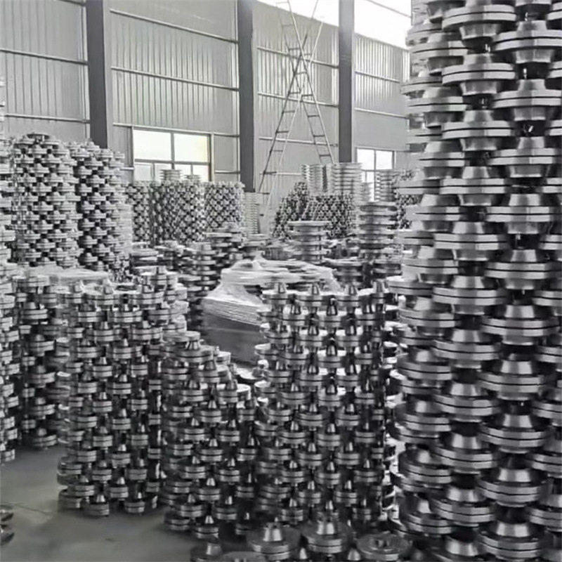 Rozsdamentes acél horizontális csatlakozólemez, hegesztett kötés, nagy nyomásállóság, DN10-3000 modell