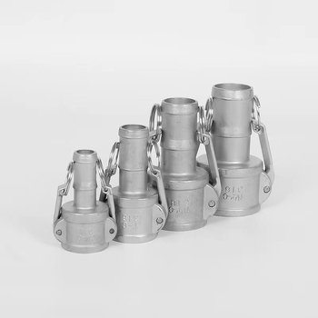 Nerezová oceľ C-typový flanšový konektor pre cisternu na olej, skrutkové pripojenie, odolný voči korózii, vysokotlaková odolnosť