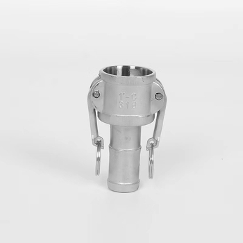 Nerezová oceľ C-typový flanšový konektor pre cisternu na olej, skrutkové pripojenie, odolný voči korózii, vysokotlaková odolnosť