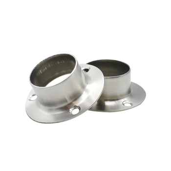 Suport flanșă din oțel inoxidabil pentru bară de haine orizontală, tip transversal, sudură, model FLZXZ001, grad avansat, rezistență la coroziune și la presiune înaltă