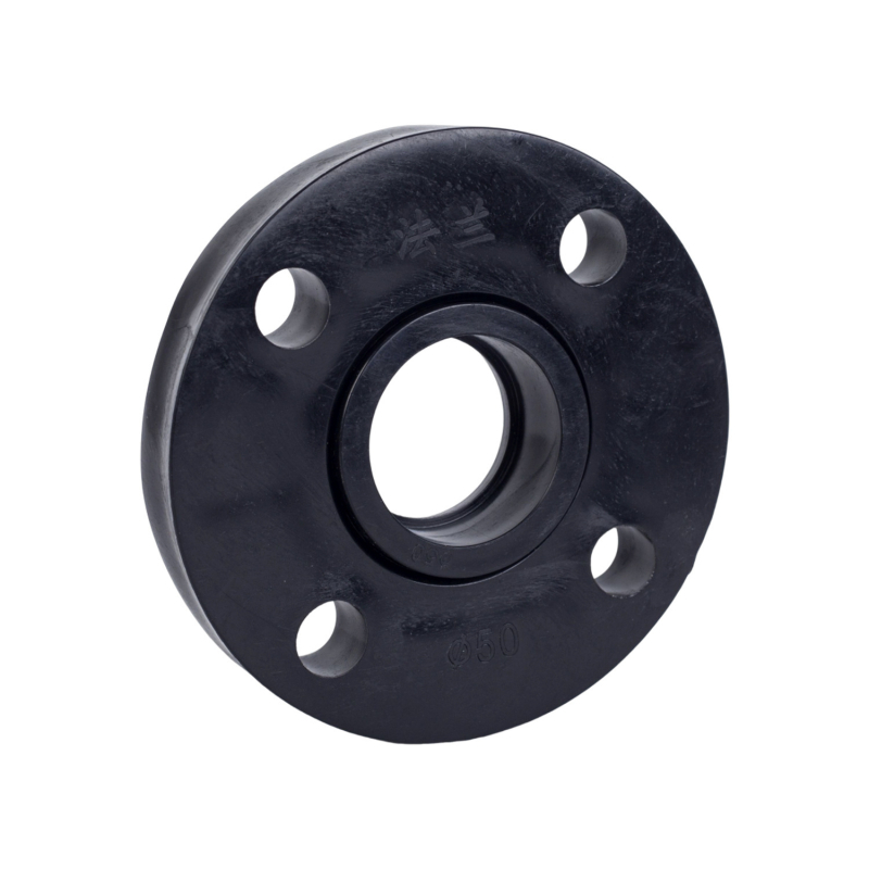 Set flanșă PE din plastic – tip orizontal, conectare cu șurub, material PE, elasticitate bună