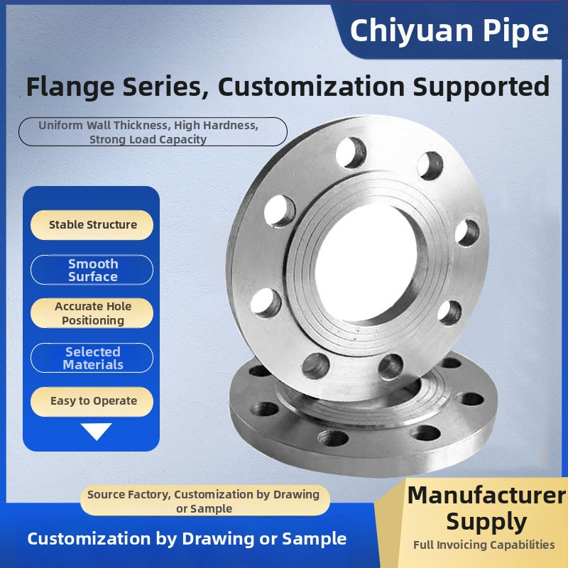 Zavarena prirubnica od ugljičnog čelika, horizontalnog tipa, otporna na koroziju i visoki tlak