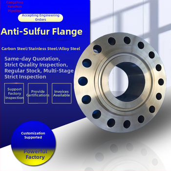Kovaná príruba z uhlíkovej ocele, butt-weld pripojenie, vysokotlaková, GB štandard