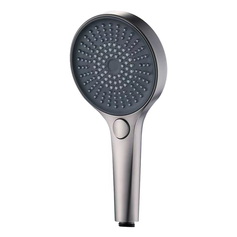 Ručna tuš glavica s tri funkcije, ABS + tekući silikon, model BL-6002, radna temperatura 0–60°C, nazivni tlak 0,8 MPa