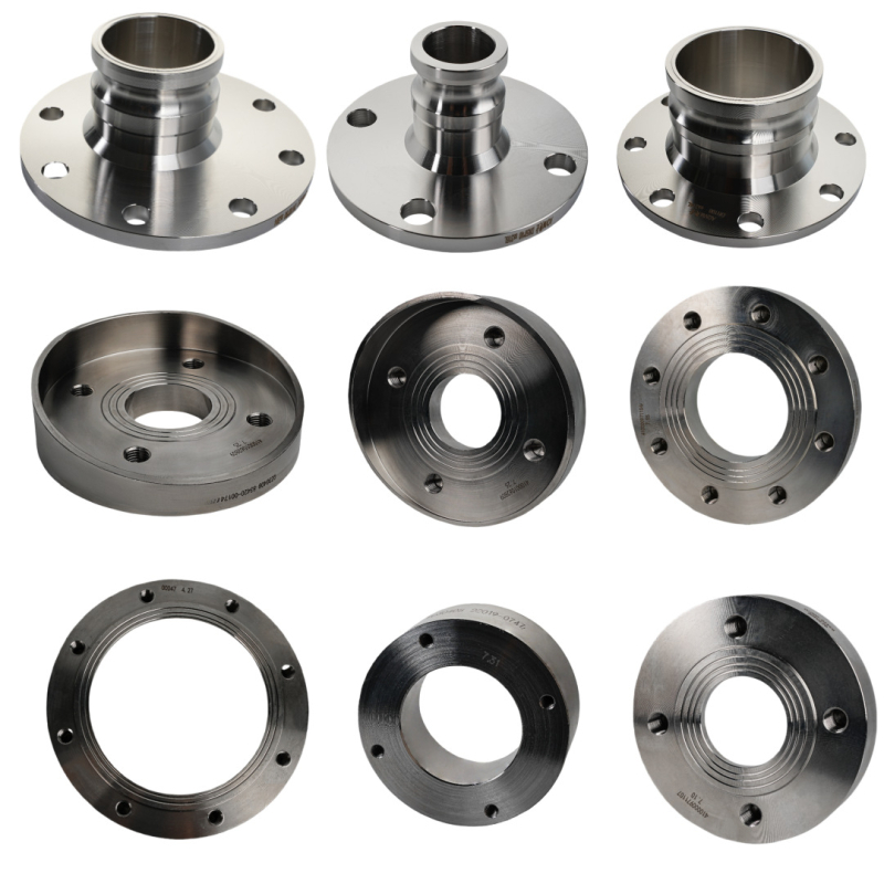 Flanša od nehrđajućeg čelika, vodoravnog tipa, vijčano spajanje, otporno na koroziju, klasa V