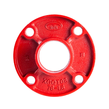 Axiális típusú idom kampós csatlakozással, nagy nyomásállóság, modell: Flange, tömítés